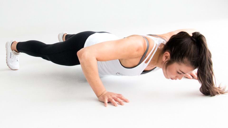 press up routine to build muscle