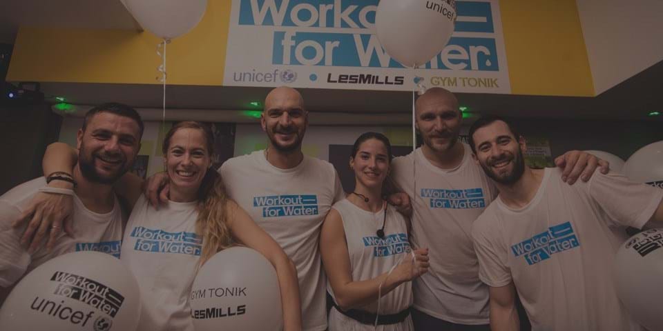 Por que o Workout for Water beneficia a sua academia?