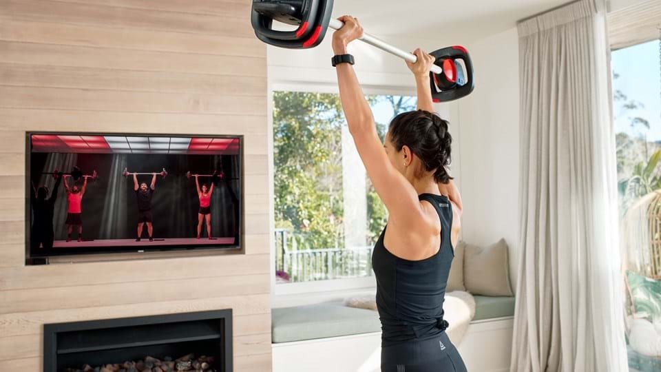Pair of Myo 10kg Studio Disc Red Body Pump Class Home Fitness Gym