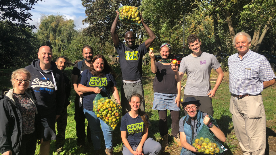 The Green Gym participants