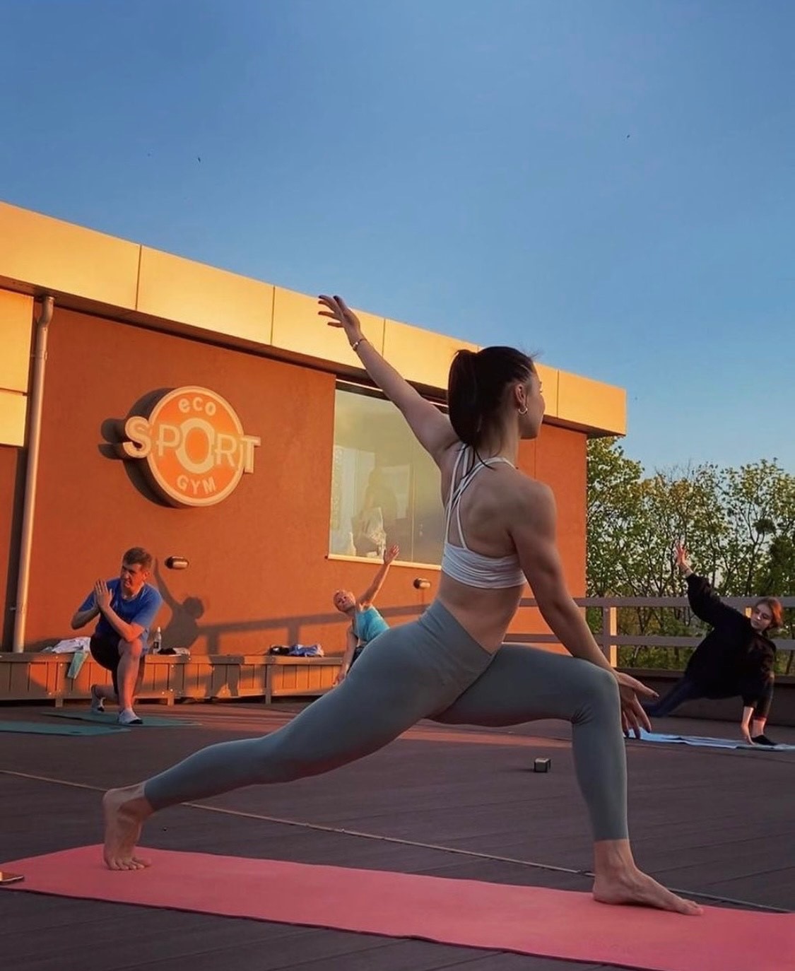 Bodybalance outdoors