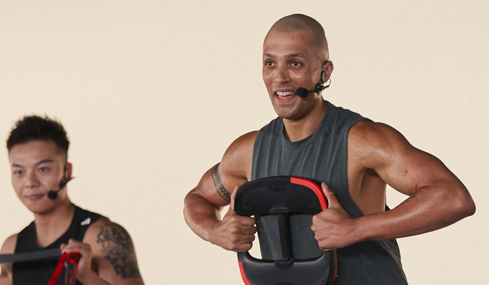 Les Mills presenter Otto Prodan