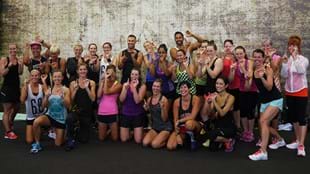 International visitors go behind the scenes with the BODYSTEP™ 100 team at Les Mills HQ.