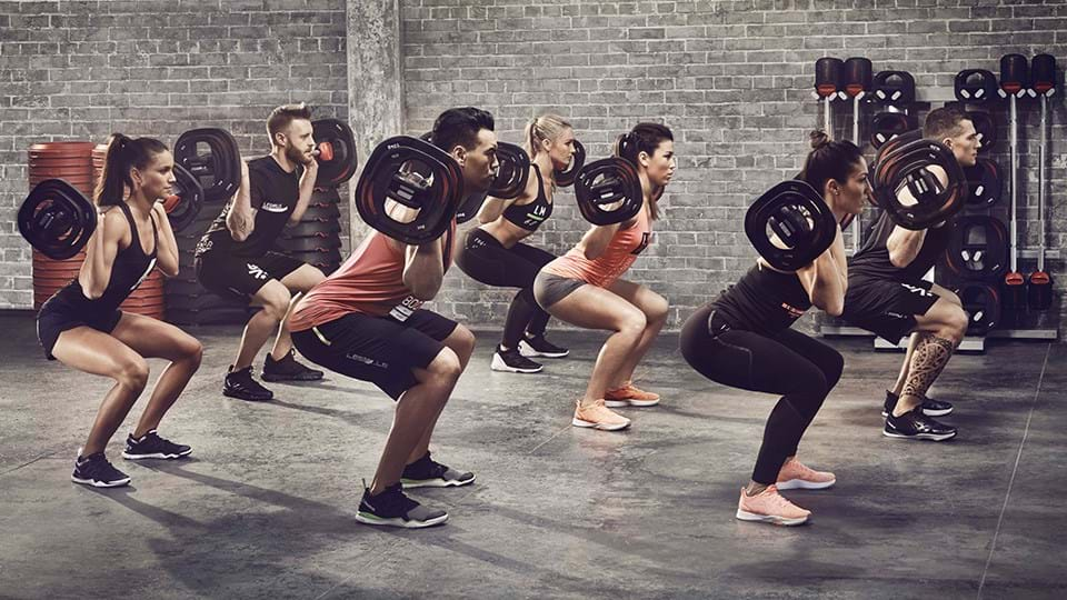 what is les mills body pump routine?