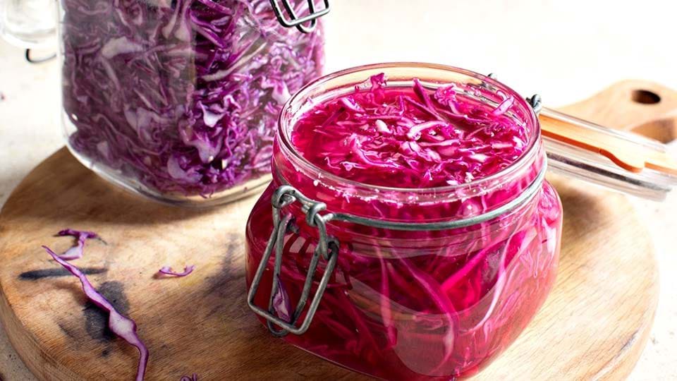 Red Cabbage & Beets Sauerkraut Recipe Les Mills US