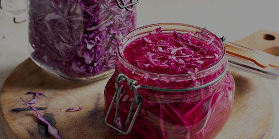 RED CABBAGE & BEET SAUERKRAUT