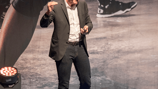 Phillip Mills tijdens Fit Business